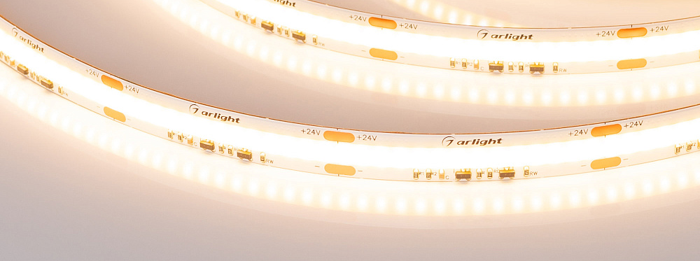 Arlight COB X560 — Гибкая светодиодная лента — DIM_TO_WARM_1CH [каналы: 1; питание, В: 24.0; ширина, мм: 10.0]