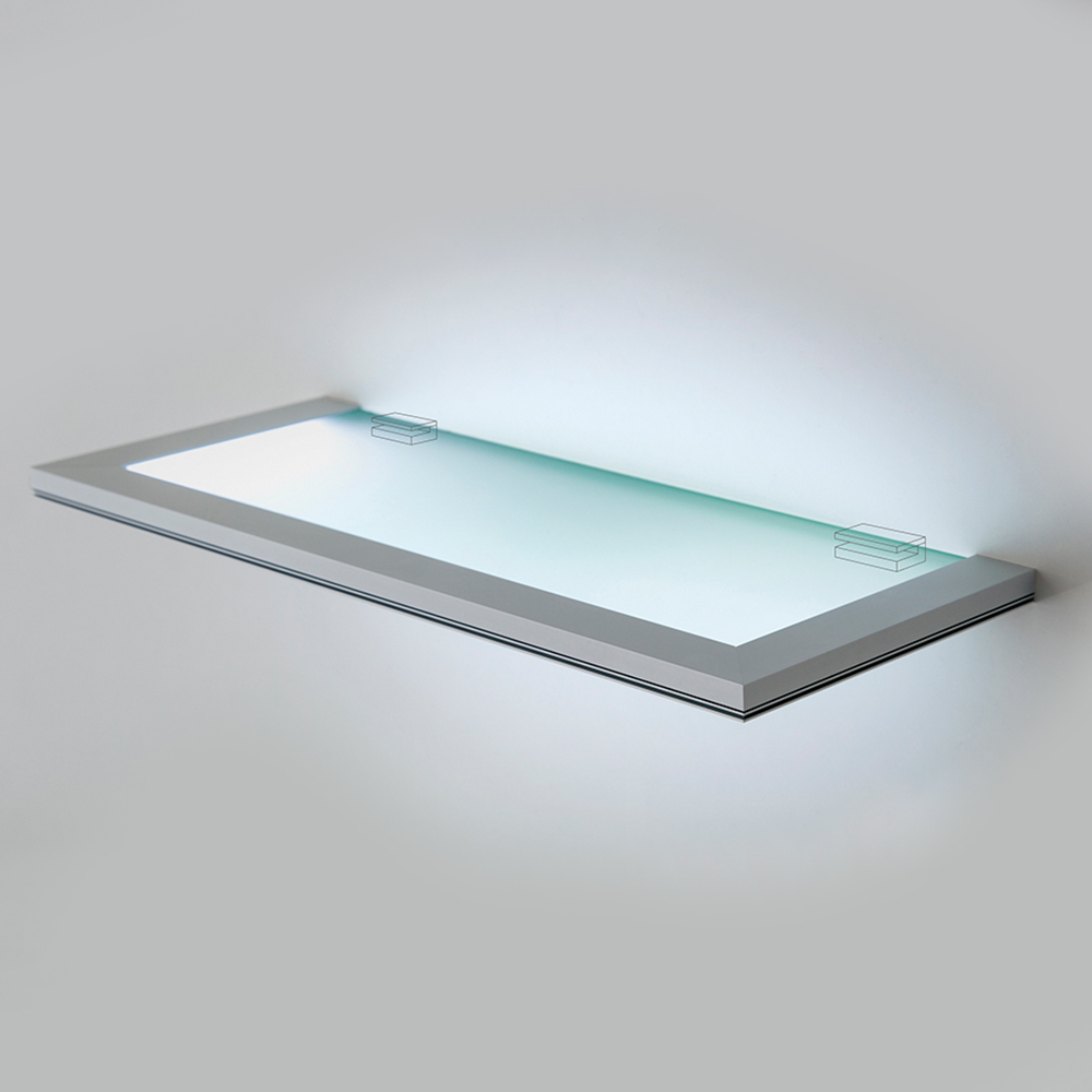 Arlight KLUS-GLASS-810 — Профиль (Накладной)