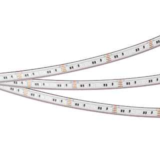 Arlight RTW A120 — Гибкая светодиодная лента — RGB [каналы: 3; исполнение: PS; герметизация: Силикон, экструзия прозр. прямоуг. - PS; высота, мм: 4.0; питание, В: 24.0; ширина, мм: 10.0]