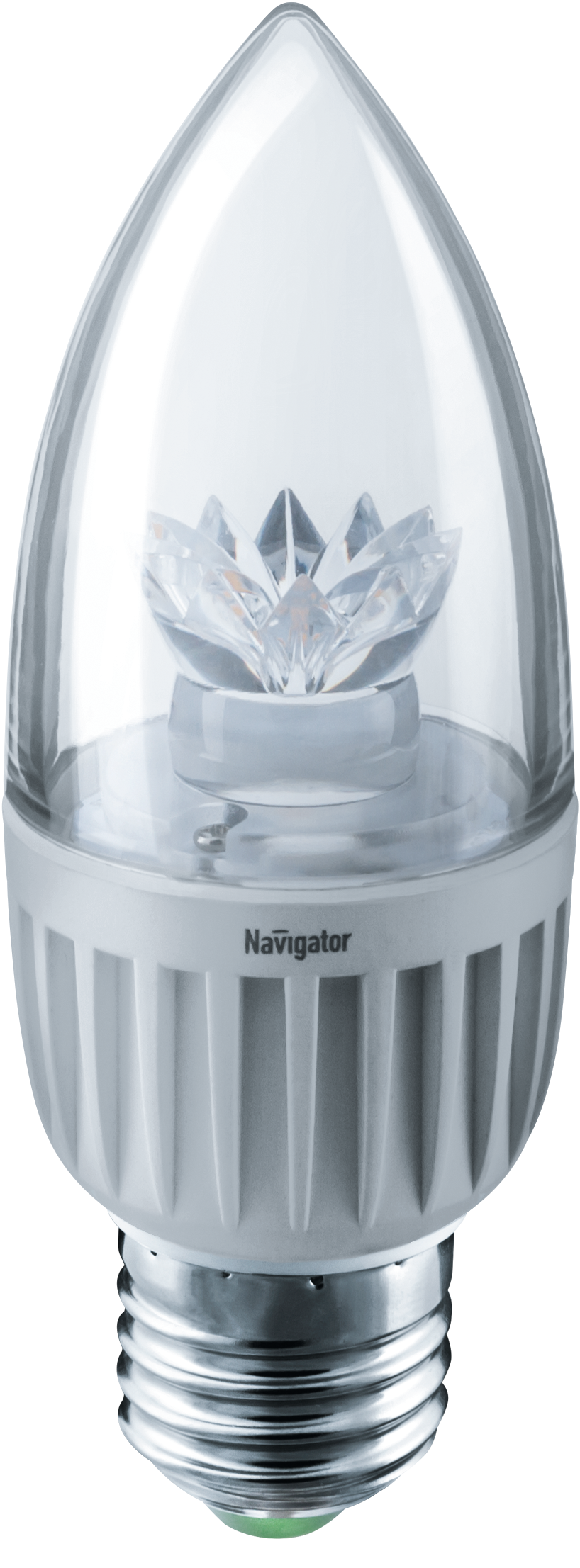 Лампа Navigator 71 849 NLL-C37-7-230-2.7K-E27-CL