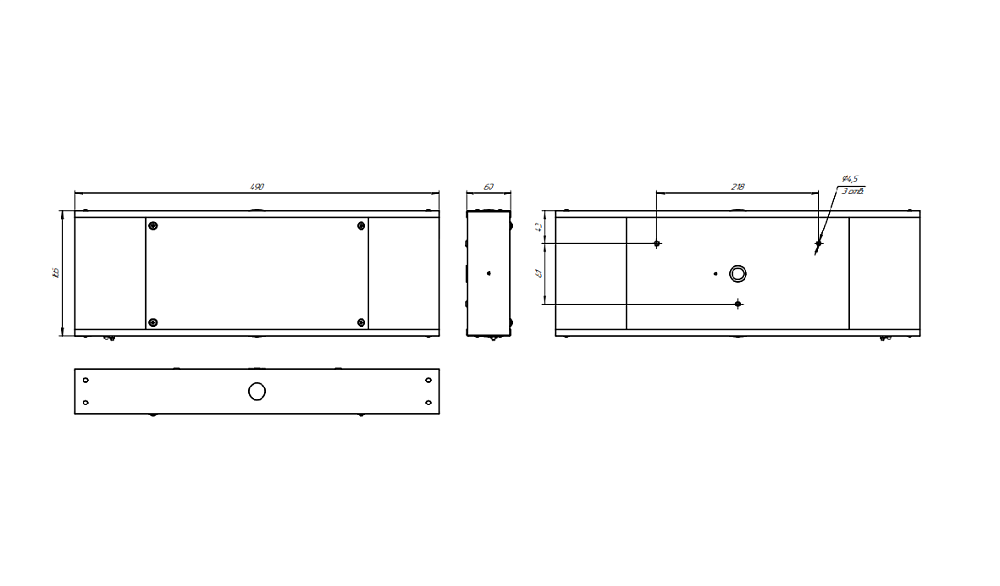 Световой указатель BS-POLET-73-S1-INEXI2