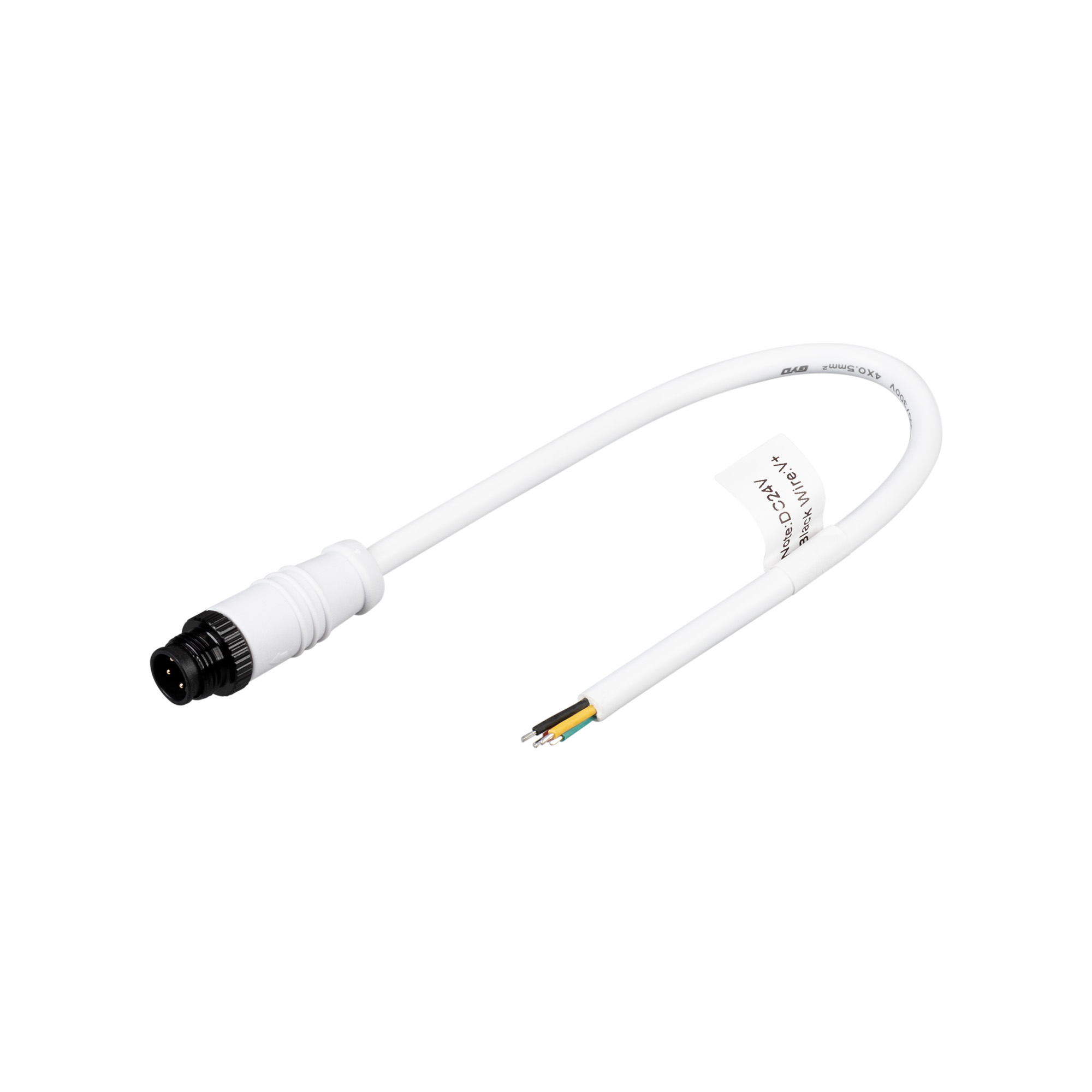 Arlight ARL-RGB-4PIN-IP67 — Разъем выводной герметичный RGB 4PIN PAPA (резьбовое крепление) [ARL RGB 4-pin IP67, резьбовое крепление (PAPA)]