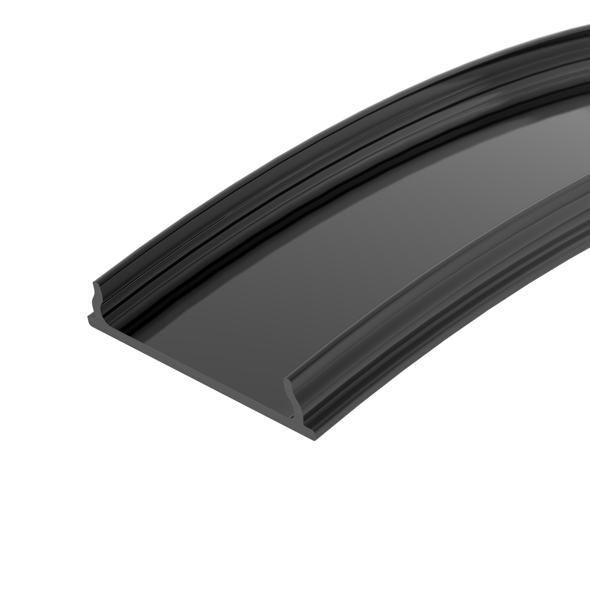 Профиль ARH-BENT-W18-3000 ANOD BLACK (Arlight, Алюминий)