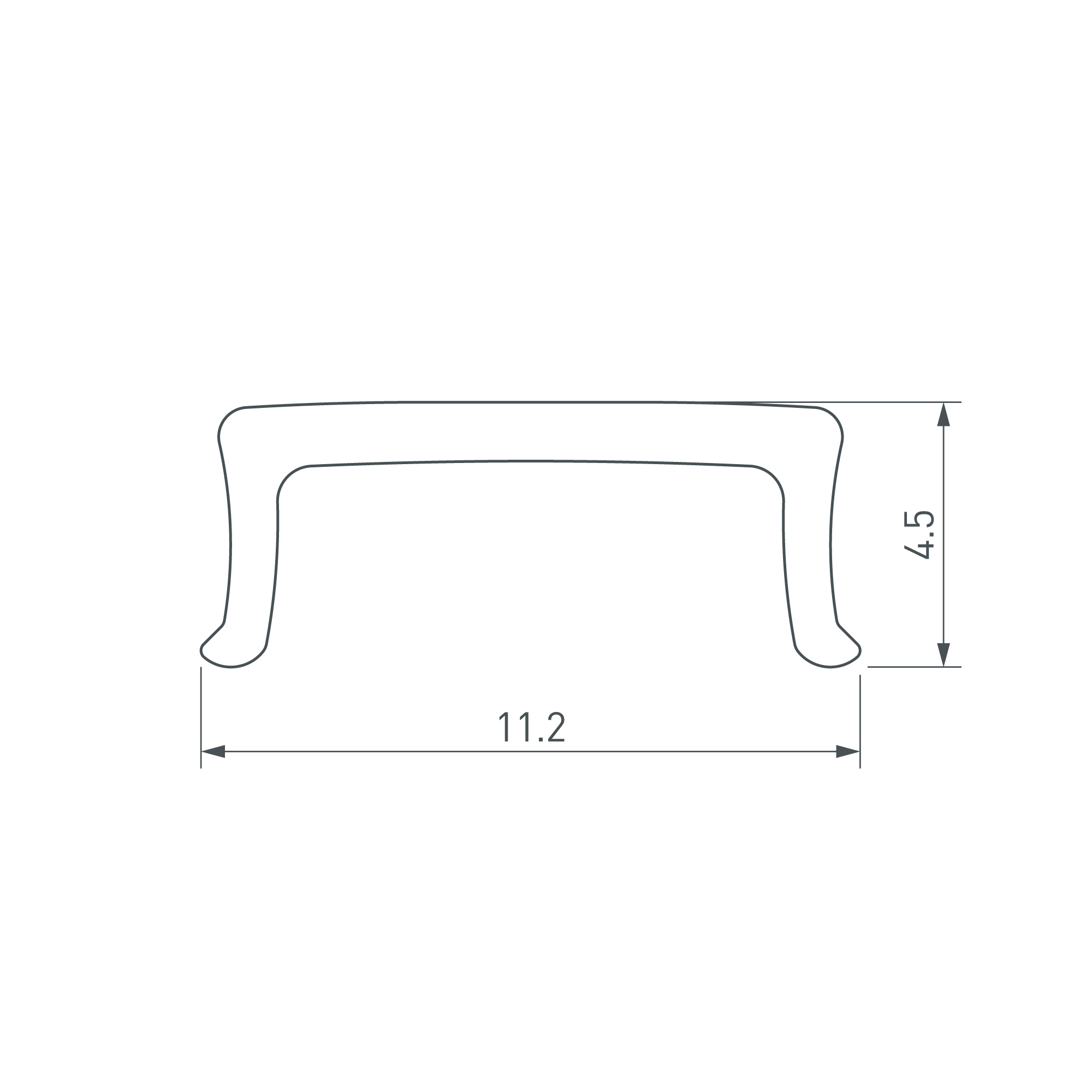 Arlight FANTOM-W12 — Матовый призматический экран черного цвета для профилей LINE-1212, FANTOM-W12, FANTOM-BENT-W12, СEIL-S12-SHADOW