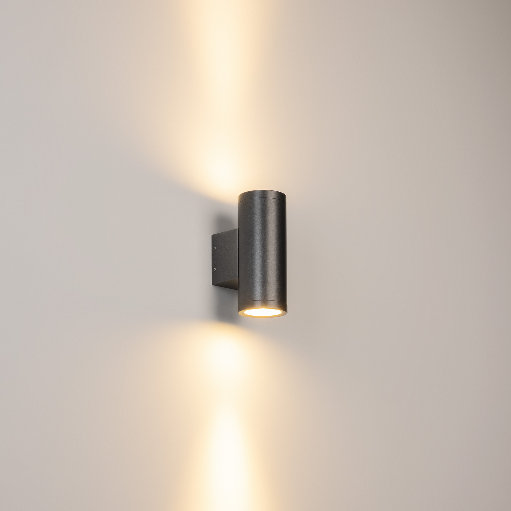 Светильник настенный LGD-RAY-TWIN-R65-2x9W Day4000 (Серый, 23 deg, 230V) (Arlight, IP65 Металл, 3 года)