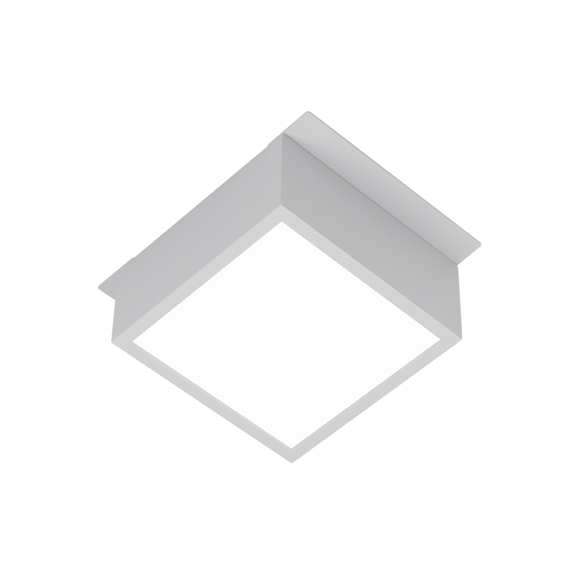 Светильник влагозащищенный DL-GRIGLIATO-S90x90-6W Warm3000 (Серый, 90 deg, 230V) (Arlight, IP54 Металл, 5 лет)