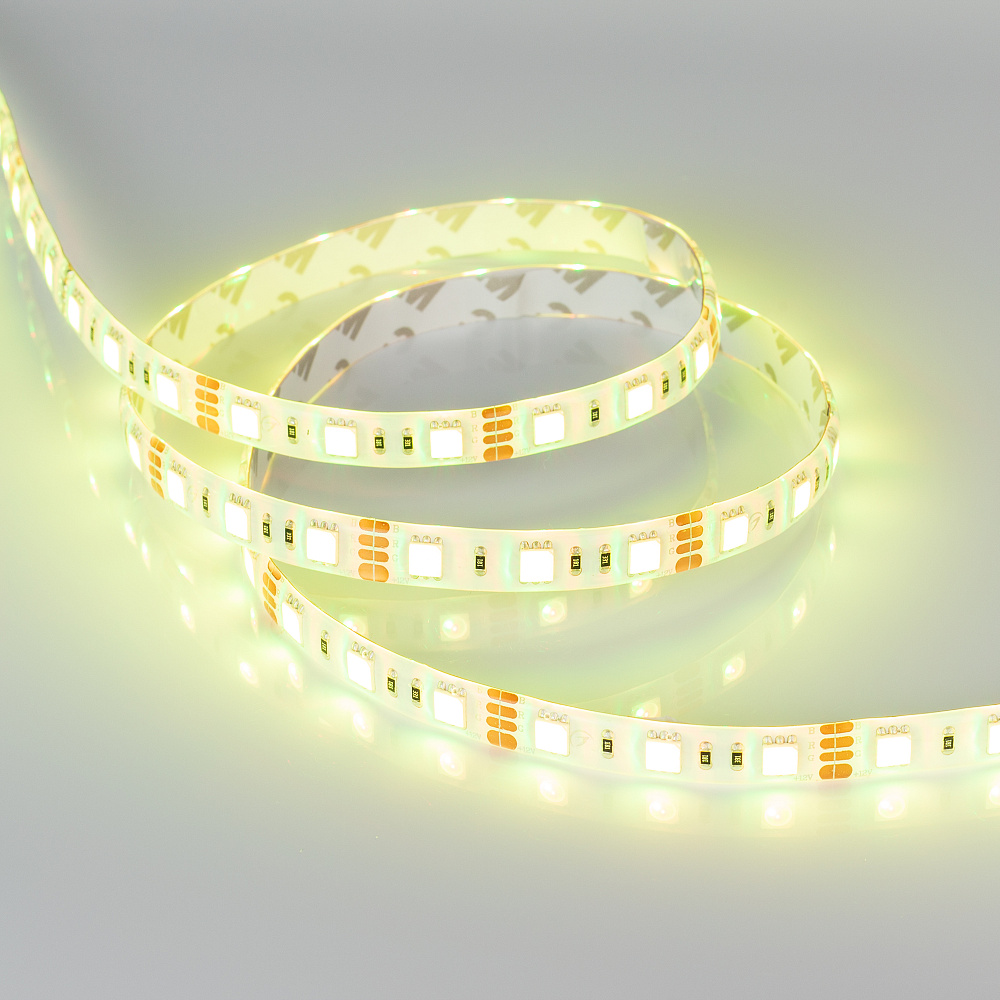 Arlight RTW B60 — Гибкая светодиодная лента — RGB [каналы: 3; исполнение: SE; герметизация: Силикон, заливка сверху прозр. округл. - SE; высота, мм: 2.7; питание, В: 12.0; ширина, мм: 10.0]