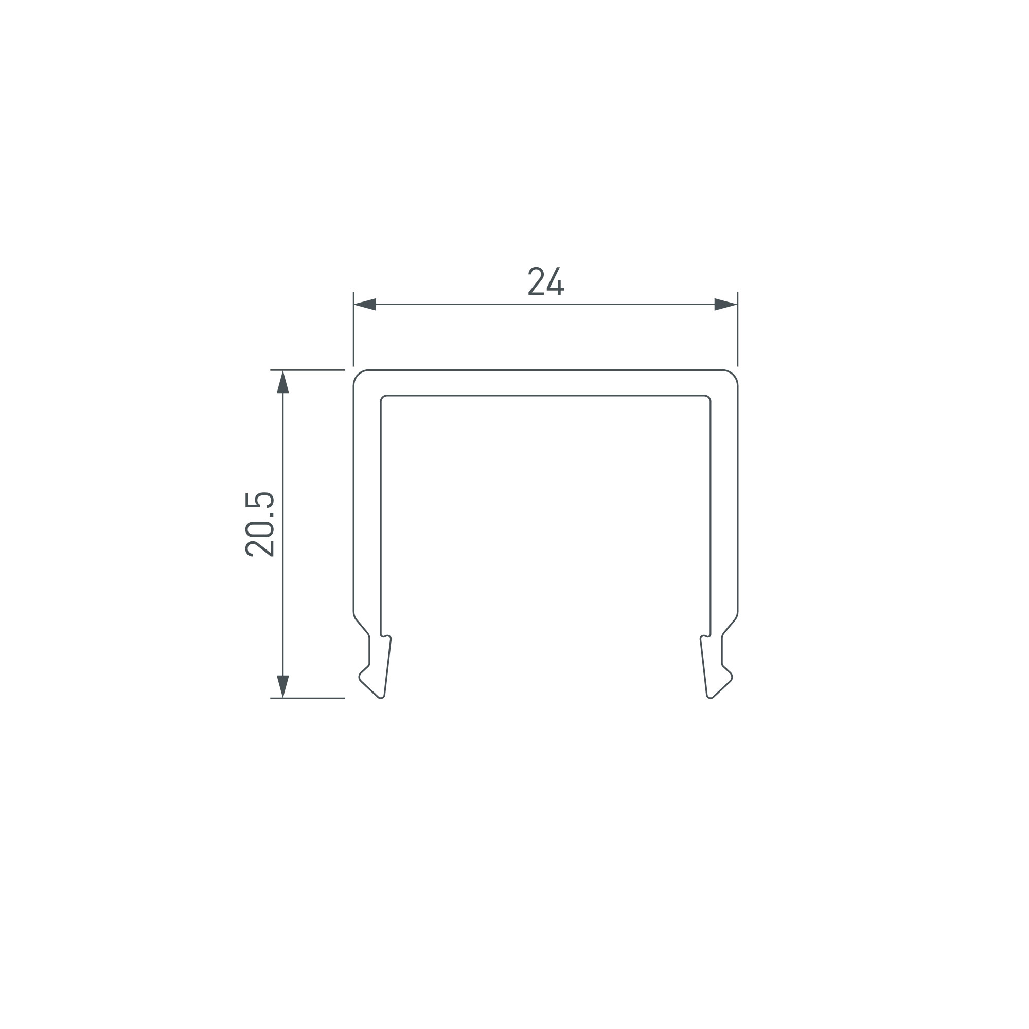 Arlight PLS-GIP/LOCK — Экран G-K MAT-L матовый квадратный (PMMA) [PLS-GIP, PLS-LOCK]