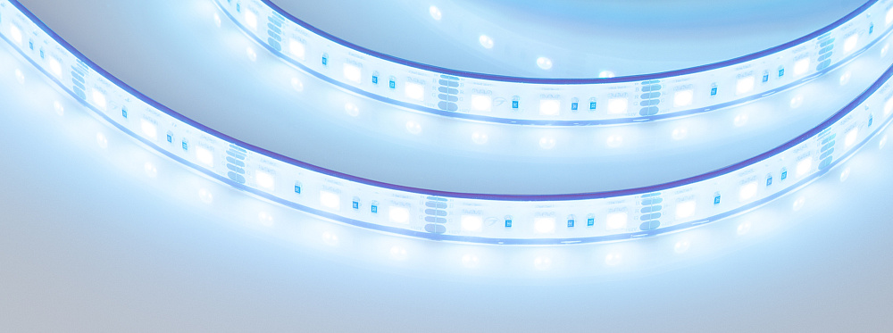 Arlight RTW B60 — Гибкая светодиодная лента — RGB [каналы: 3; исполнение: PFS; герметизация: Силикон, экструзия прозр. прямоуг. - PFS; высота, мм: 5.5; питание, В: 12.0; ширина, мм: 13.0]