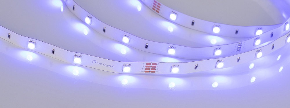 Arlight RT B30 — Гибкая светодиодная лента — RGB [каналы: 3; питание, В: 24.0; ширина, мм: 10.0]
