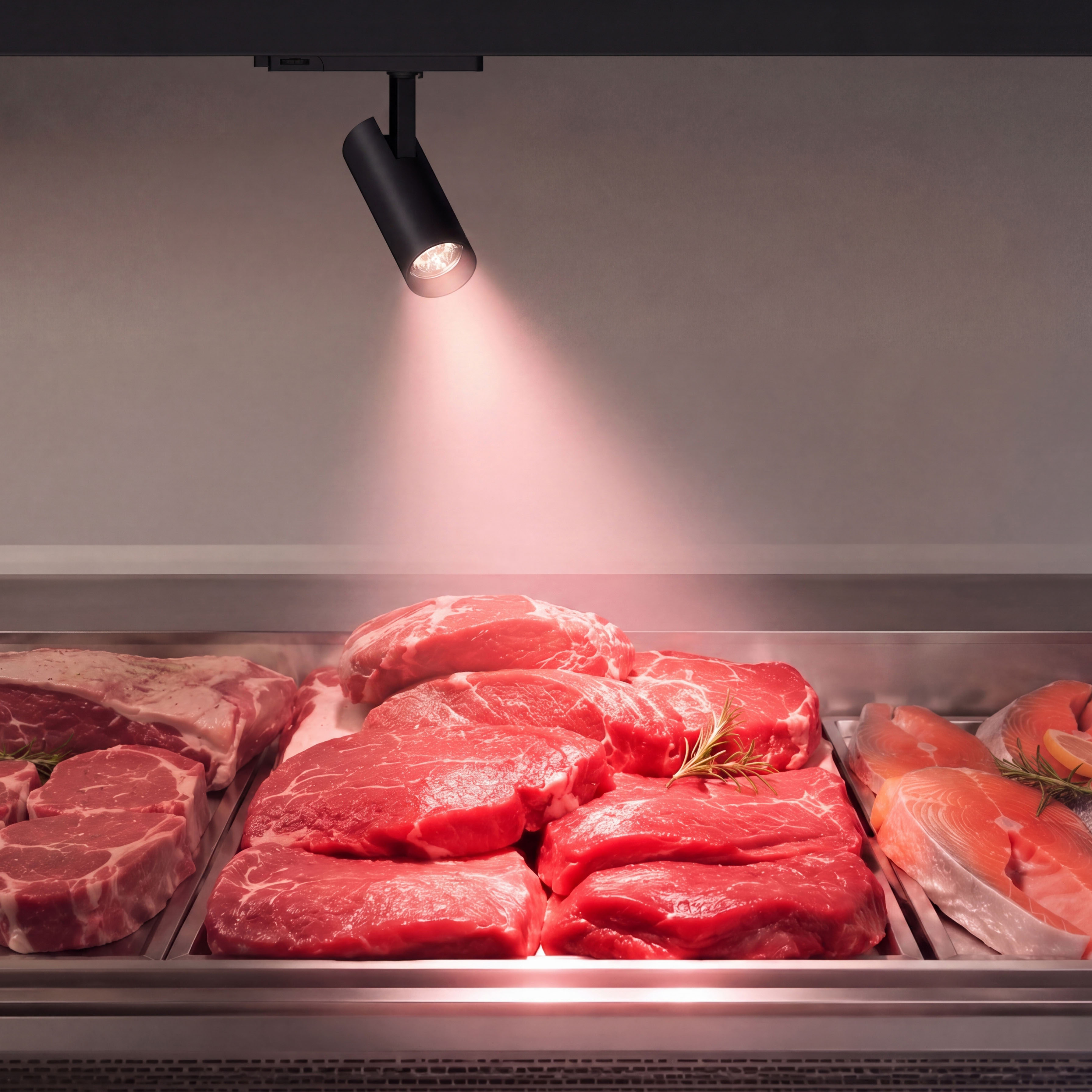 Светильник LGD-GERA-4TR-R74-20W Warm SP2900-Meat (Белый, 24 deg, 230V) (Arlight, IP20 Металл, 5 лет)