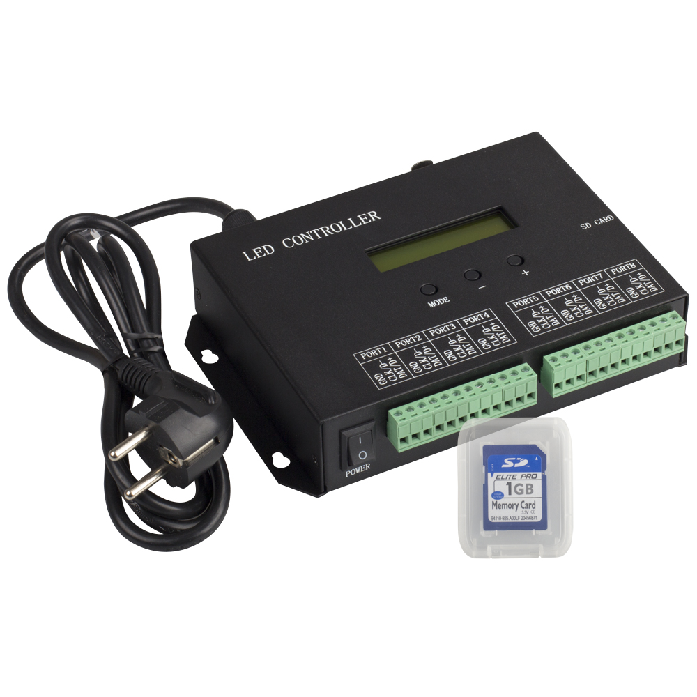 Arlight HX-803SA — автономный контроллер SPI/DMX512, SD-карта