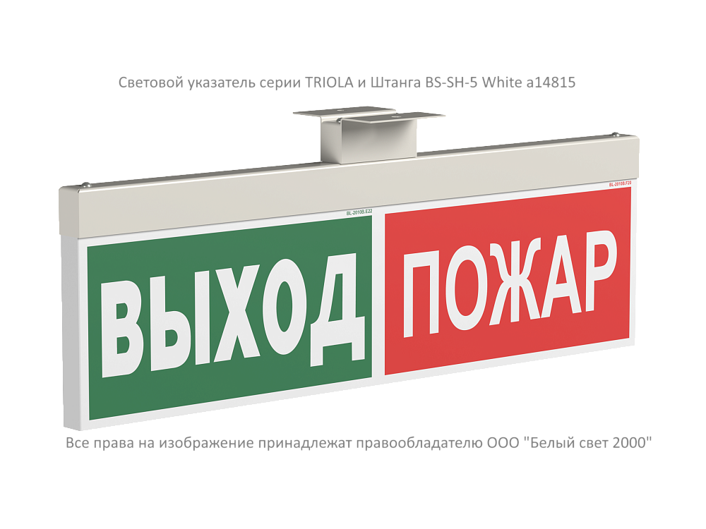 Световой указатель BS-TRIOLA-10-S1-24
