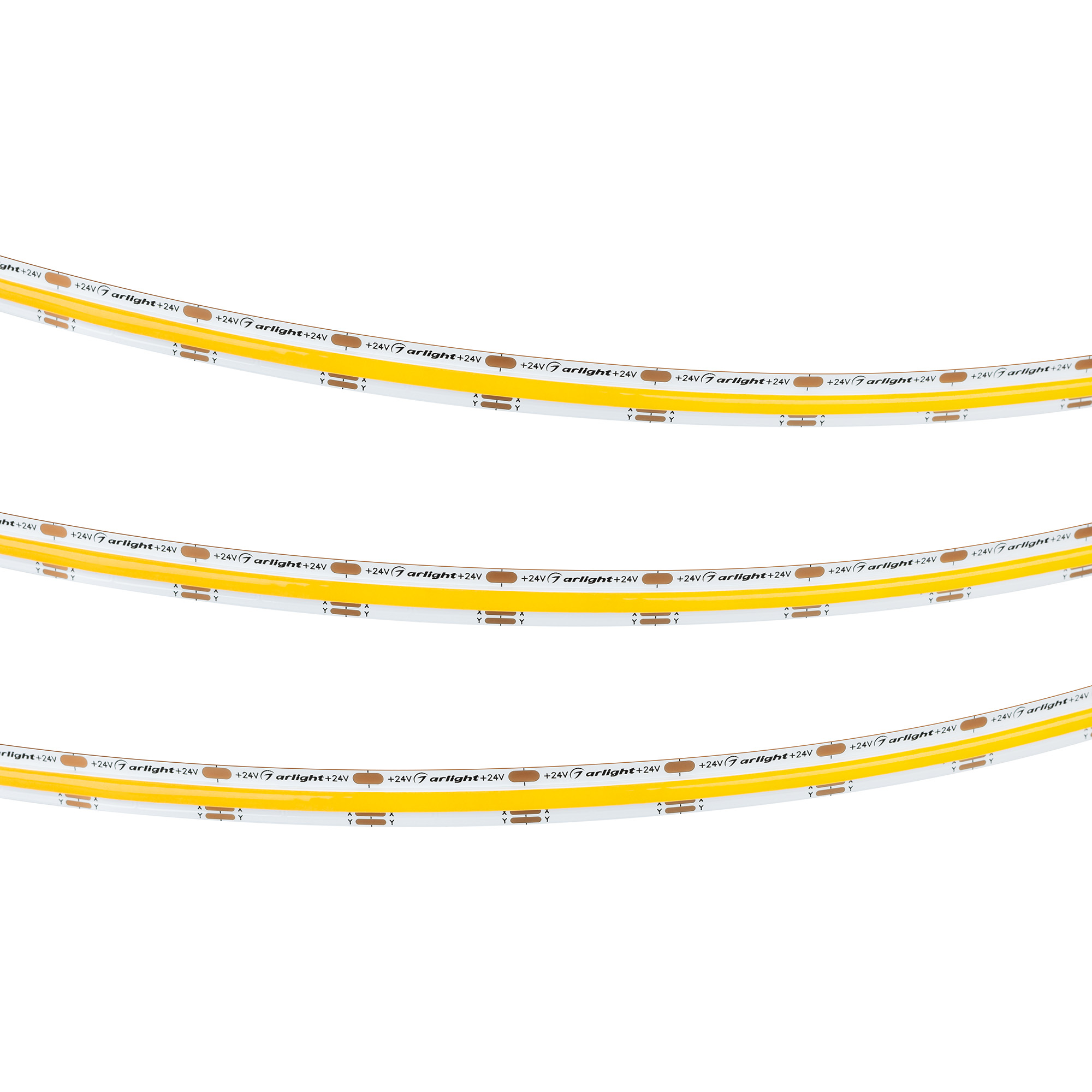 Лента COB-X560-10mm 24V Warm3000 (5-15 W/m, IP20, 5m) (Arlight, -)