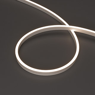 Arlight MOONLIGHT 0612 SIDE — гибкий герметичный неон, одноцветный, 24 В, Ш×В 6×12 мм, боковой изгиб