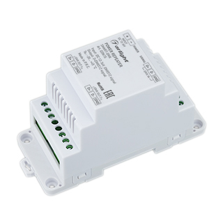 Arlight SMART-DMX — Усилитель/ретранслятор сигнала DMX512/RDM, 2 канала, установка на DIN-рейку