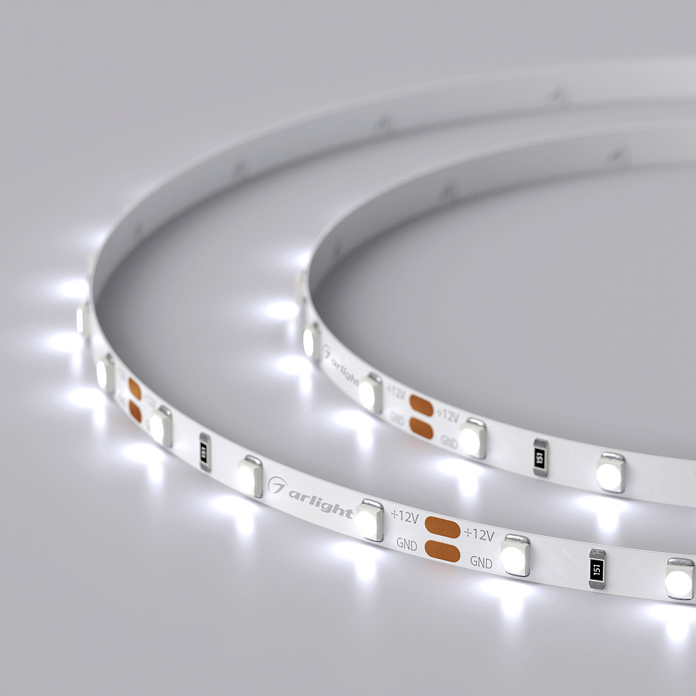 A60 IP20 12-24V 5mm — Узкая светодиодная лента