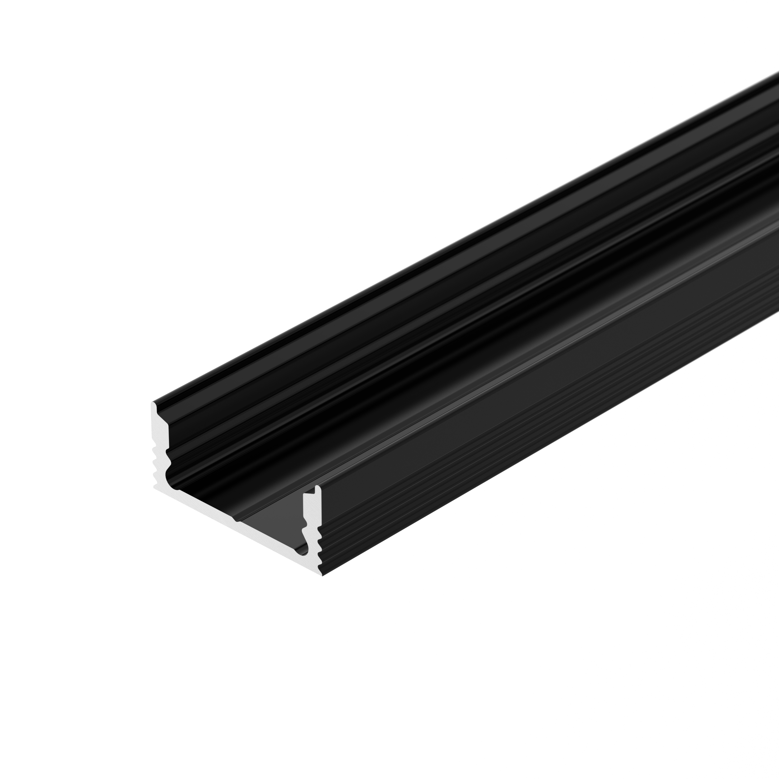 Профиль SL-SLIM-H7-3000 BLACK (BY) (Arlight, Алюминий)