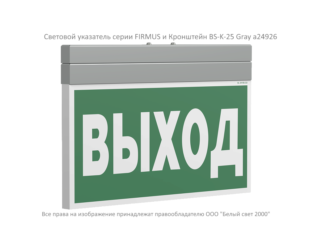 Световой указатель BS-FIRMUS-71-S1-INEXI2