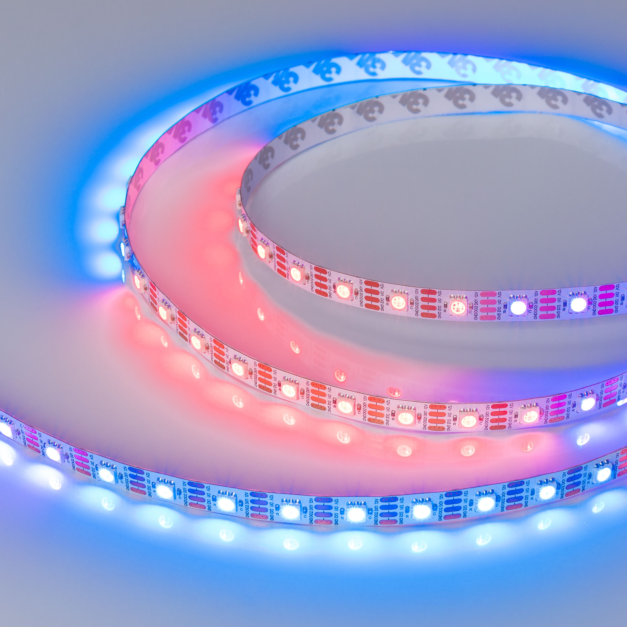 Arlight SPI B60 — Гибкая светодиодная лента — SPI_RGB [каналы: 180; протокол: SPI; питание, В: 12.0; ширина, мм: 10.0]