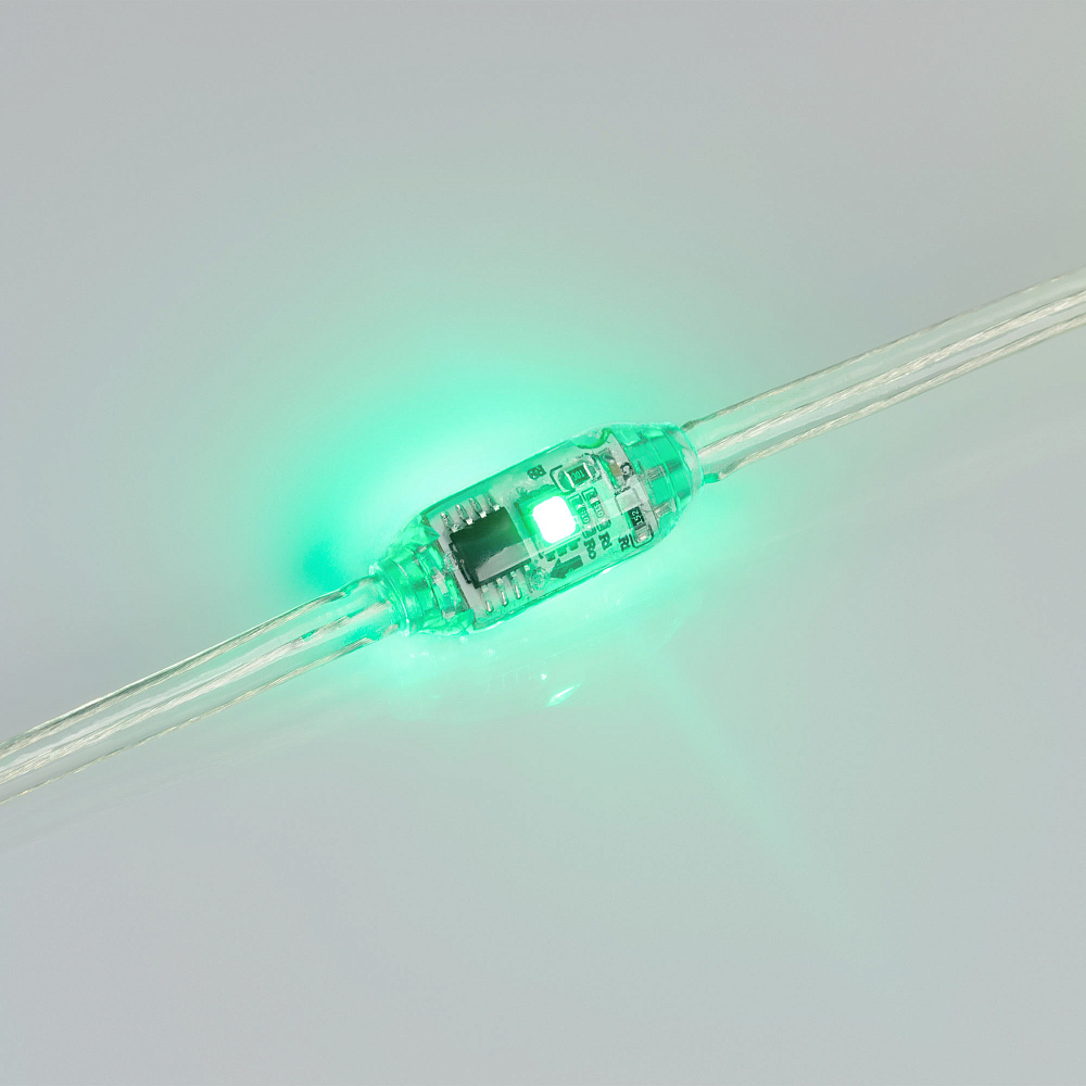 Arlight SPI-F2-D11 — герметичные светодиодные модули, RGB, SMD 3535, 12 В, SPI, DP1903, с разъёмом