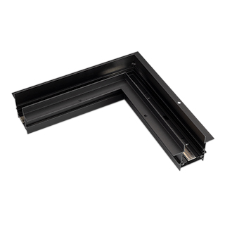 Arlight MAG-CON-4560-FDW-L90 (встраиваемый трек MAG-TRACK-4560-FDW) — Угловой прямой коннектор встраиваемого трека