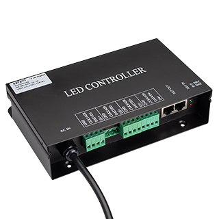 Arlight HX-SPI-DMX-SL-4P — ведомый контроллер SPI/DMX512, TCP/IP и ArtNet