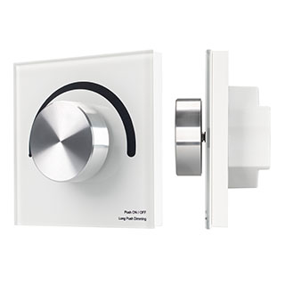 Arlight SMART-P1 — Встраиваемая роторная панель DIM G IN (одноцветный, ШИМ, 3V, 2.4G)