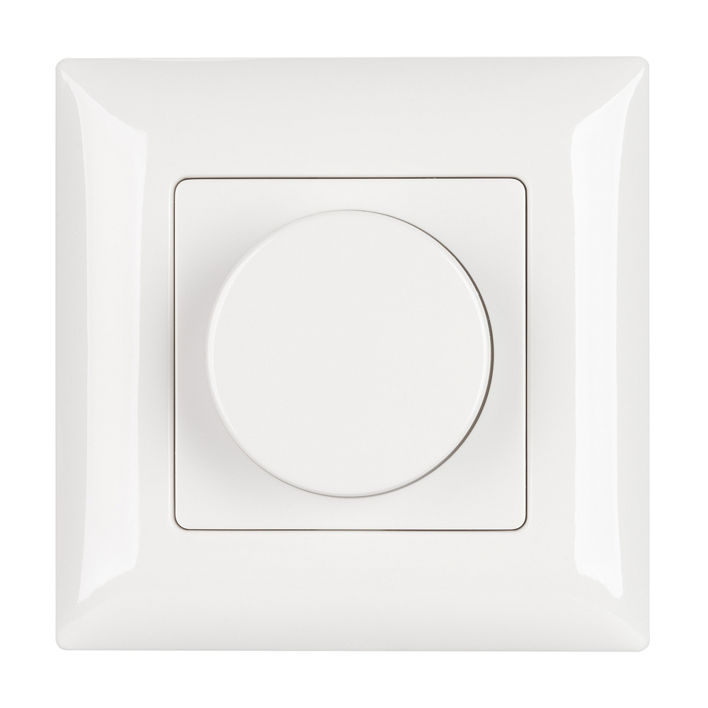Arlight SMART-P14-DIM-P-IN — Встраиваемая роторная панель управления, 0/1-10V, RF 2.4G
