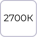 Цветовая температура 2700 К