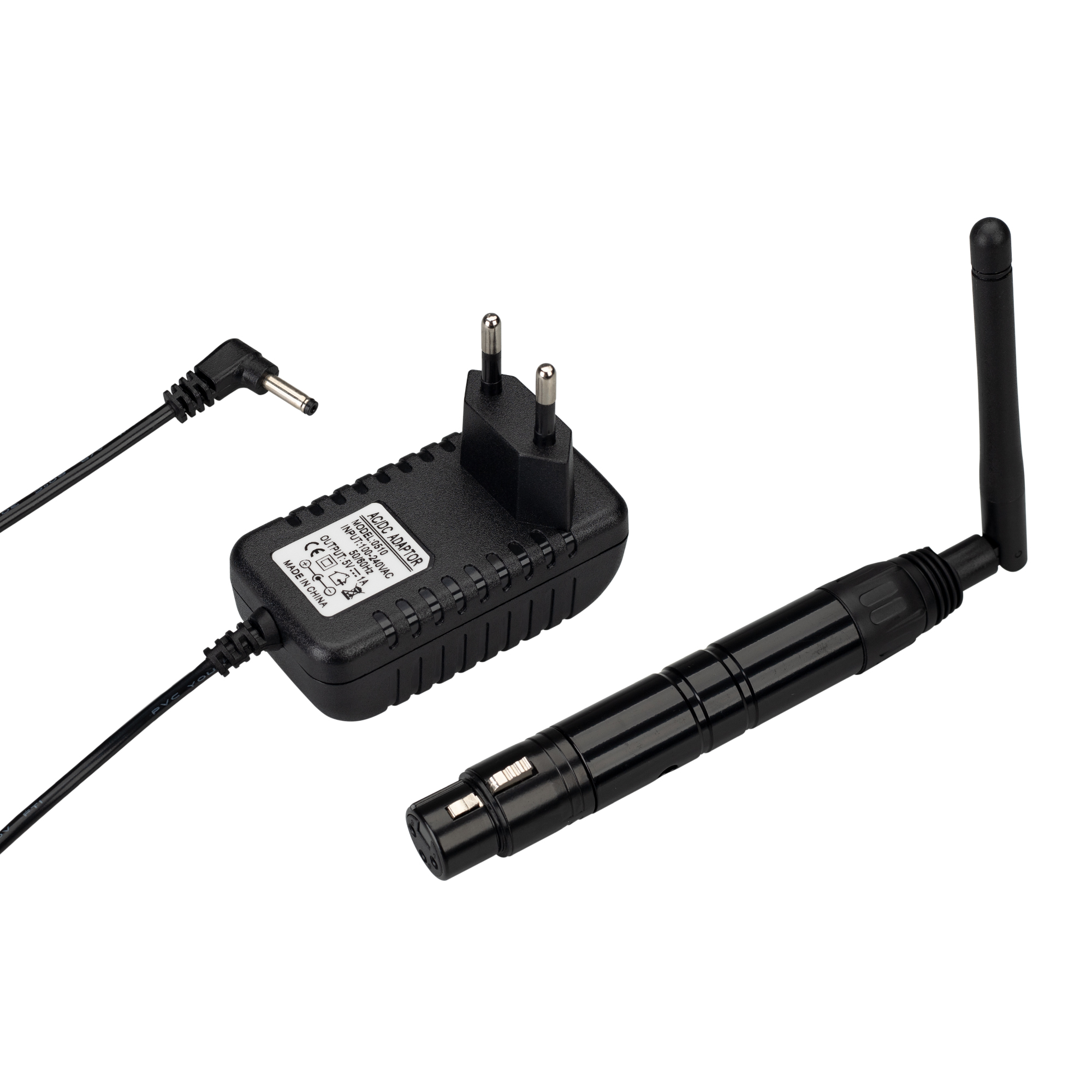 Arlight SMART-DMX — Беспроводной приёмник сигнала DMX512, 2.4G, XLR3 Male, 5V