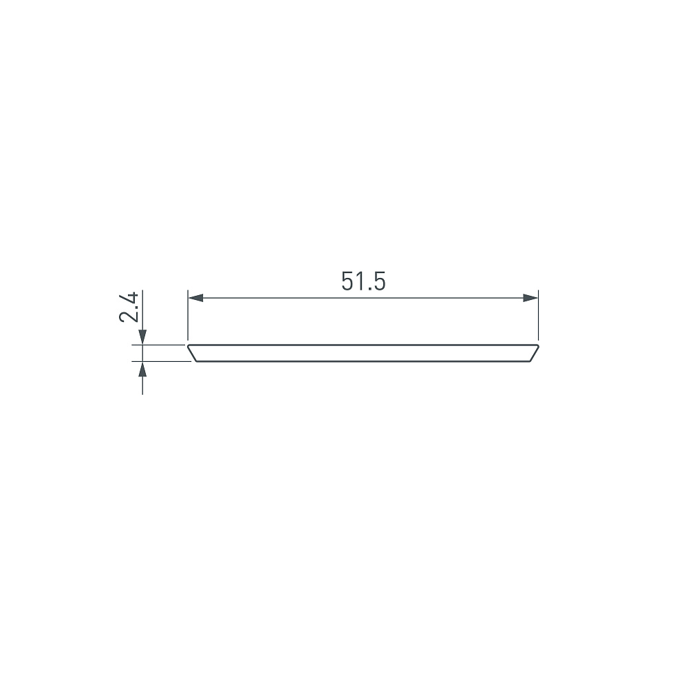 Arlight KLUS-POWER-W50 — Экран микропризматический для профиля