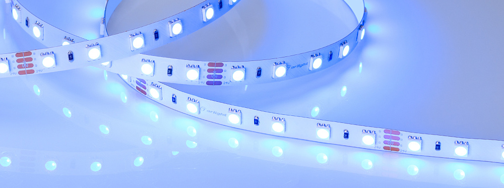 B60 IP20-IP68 12-24V 10-14mm — RGB светодиодная лента