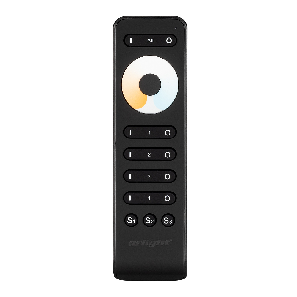 Arlight SMART — Радиопульт MIX Black 4 зоны R33