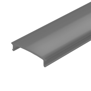 Arlight ARH-WIDE-(F)-H10 — Матовый черный экран PC Opal Black для профилей ARH-WIDE-H10/H16/F-H10 и совместимых