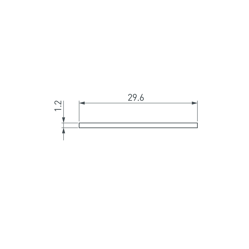 Arlight ARH-WALL-3385 — Матовый экран PC для профилей ARH-WALL-3385 / LINE-6650-F-COMFORT / LINE-5050-COMFORT