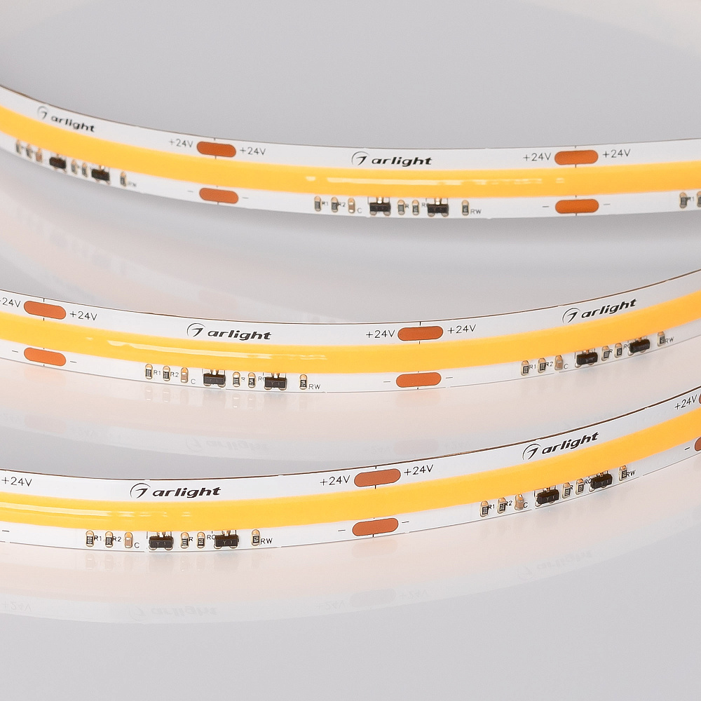 Arlight COB X560 — Гибкая светодиодная лента — DIM_TO_WARM_1CH [каналы: 1; питание, В: 24.0; ширина, мм: 10.0]