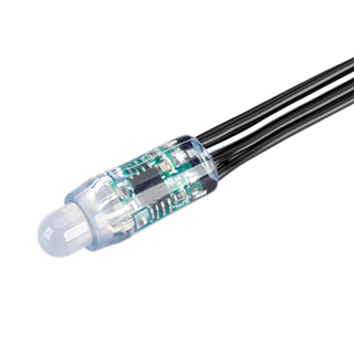 Arlight DMX-UVR-D12 — светодиодный модуль RGB, DMX, 5 В, SM16512, Ø12×32 мм