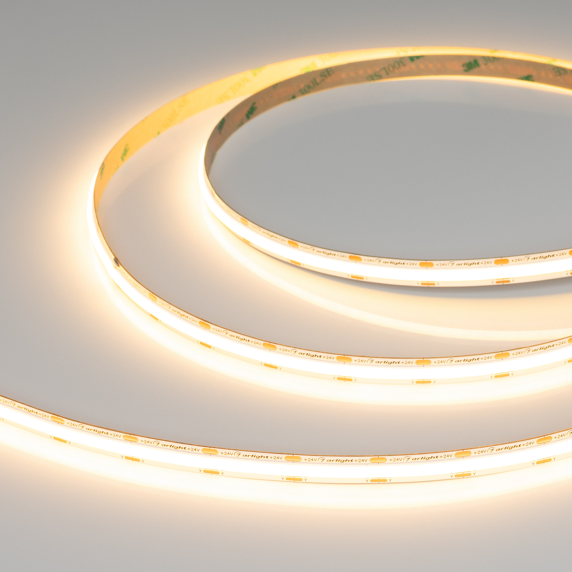 Лента COB-X560-10mm 24V Warm2700 (5-15 W/m, IP20, 5m) (Arlight, -)