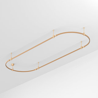Arlight ART-APRIORI-OVAL-ROD-200-3000x1000 — Шинопровод (Накладной / Подвесной)