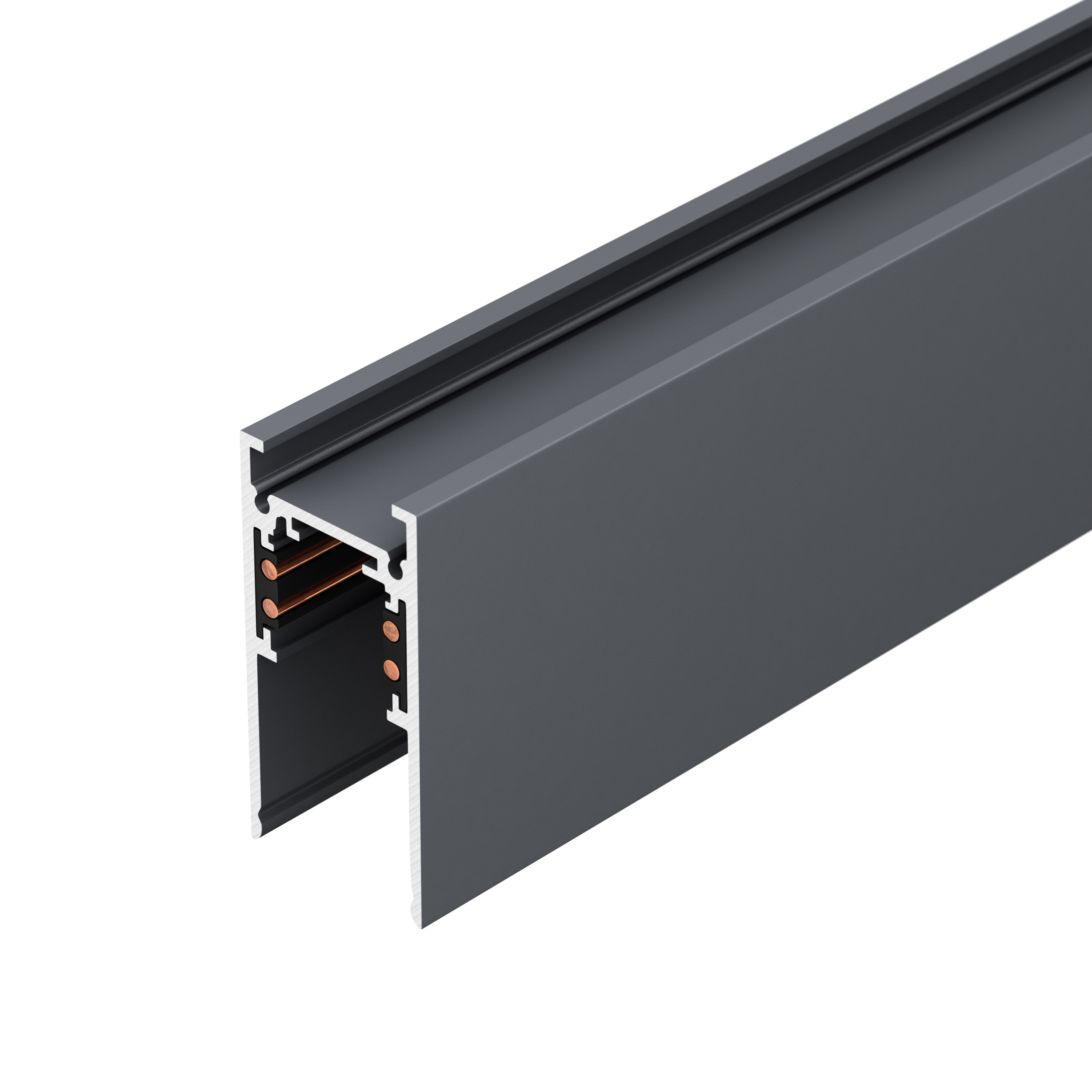 Шинопровод (трек) Трек накладной MAG-ORIENT-COLOR-TRACK-2652-2000 (RAL7024) (Arlight, IP20 Металл, 3 года)