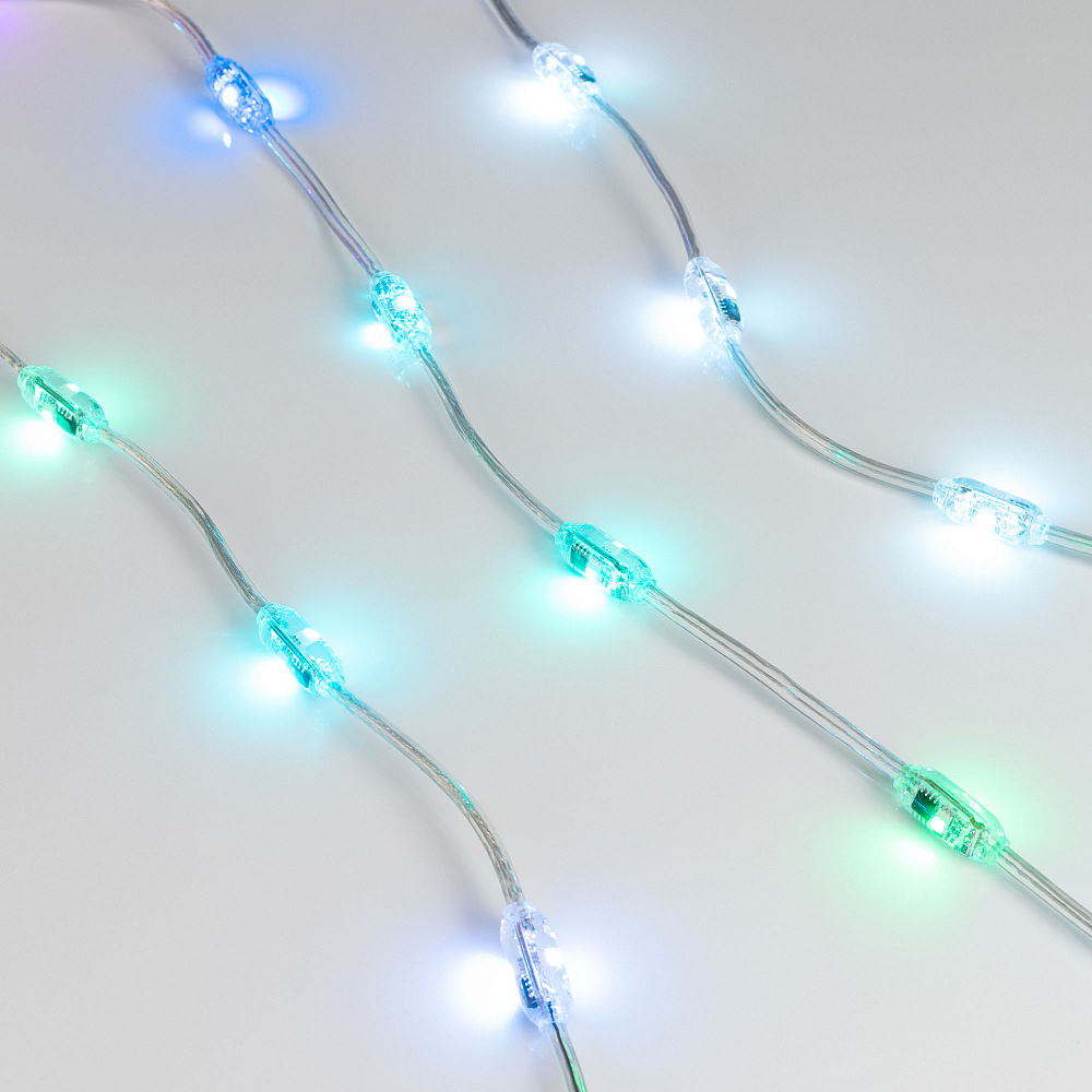 Arlight SPI-F2-D11 — герметичные светодиодные модули, RGB, SMD 3535, 12 В, SPI, DP1903, с разъёмом