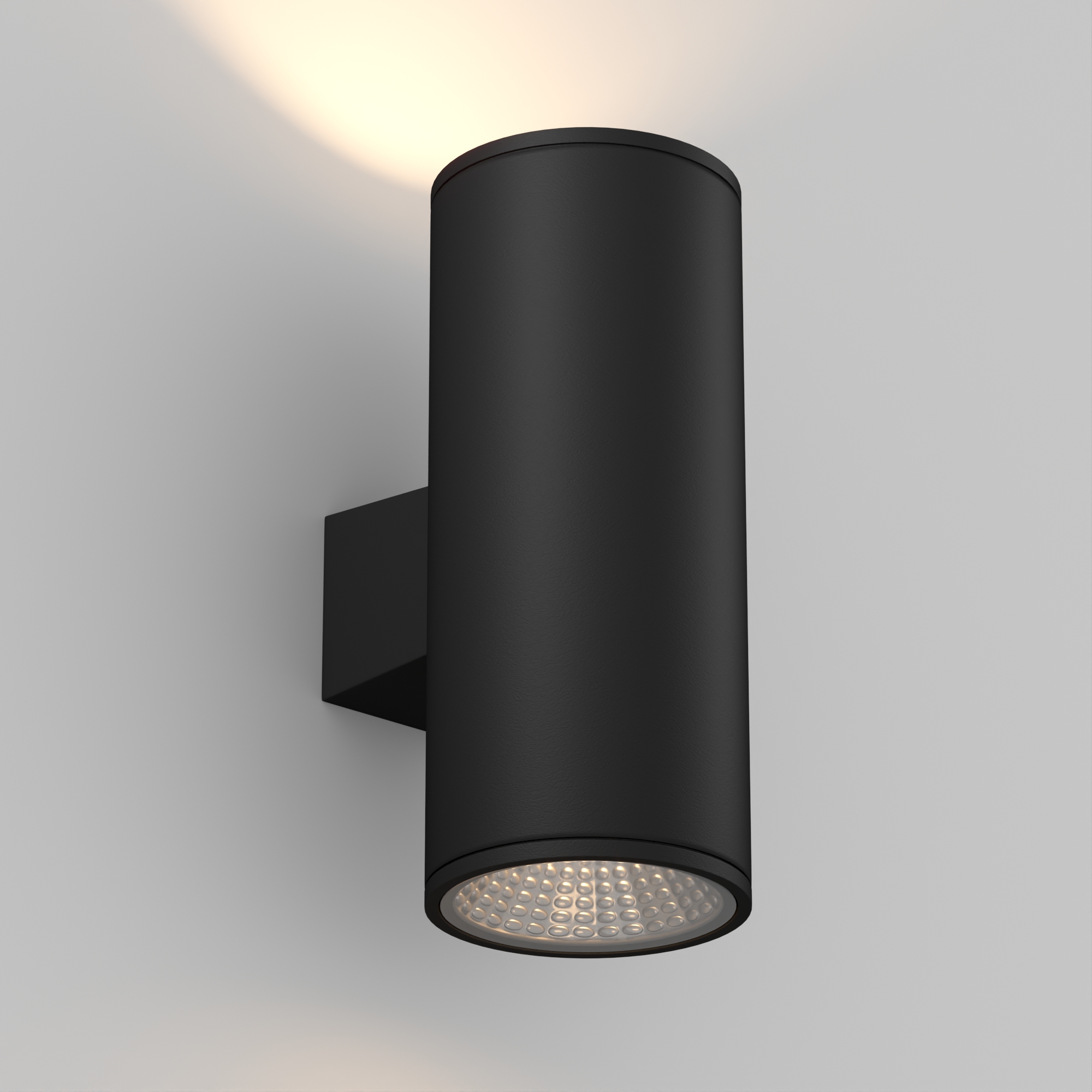 Светильник настенный LGD-WALDER-R106-2x18W Day4000-MIX (Черный, 40 deg, 230V) (Arlight, IP65 Металл, 5 лет)