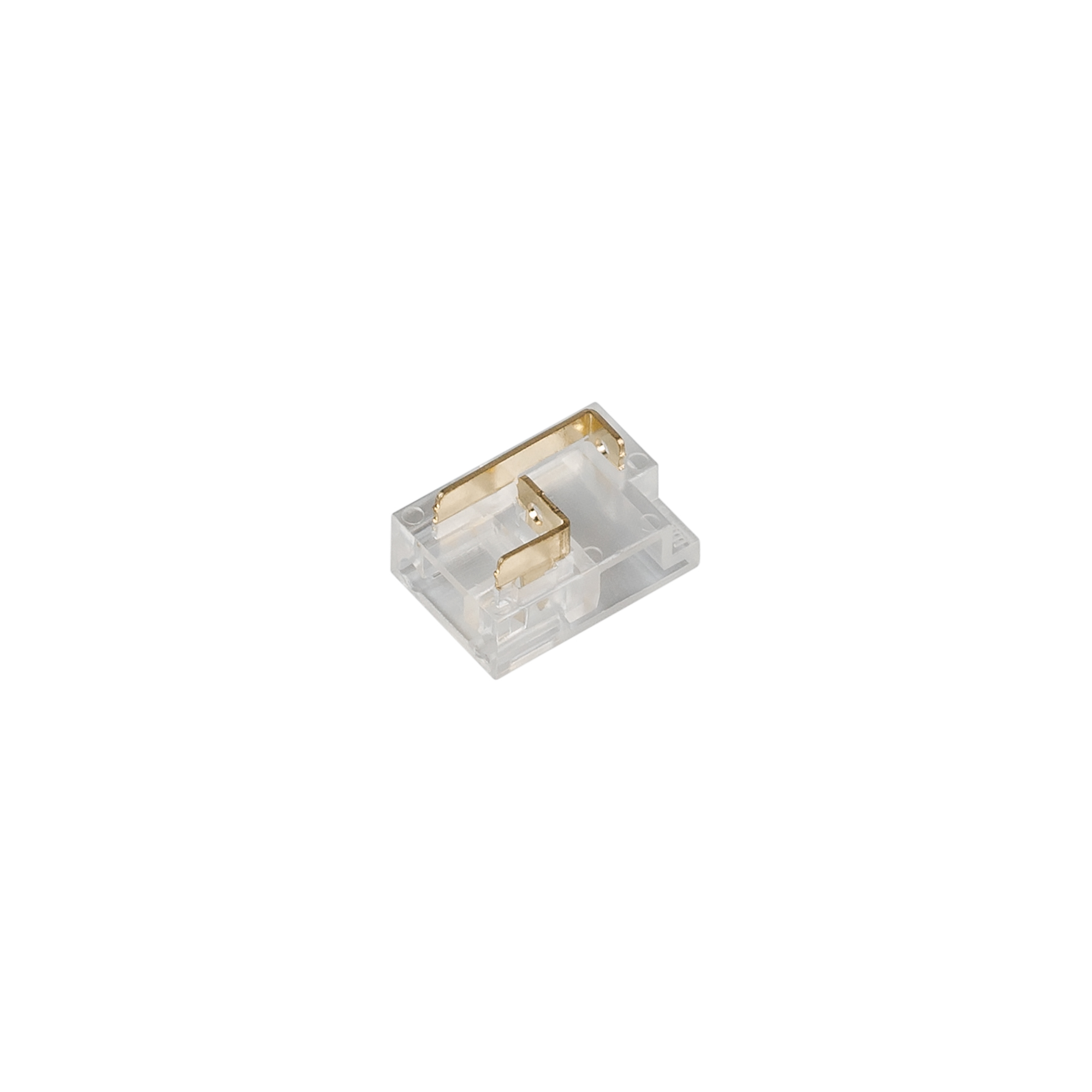 Arlight FIX-MONO-8mm-2pin — Универсальный коннектор 2pin для открытых SMD лент 8 мм [Открытые одноканальные SMD ленты шириной 8 мм, 2pin, 3-24V, до 5A]