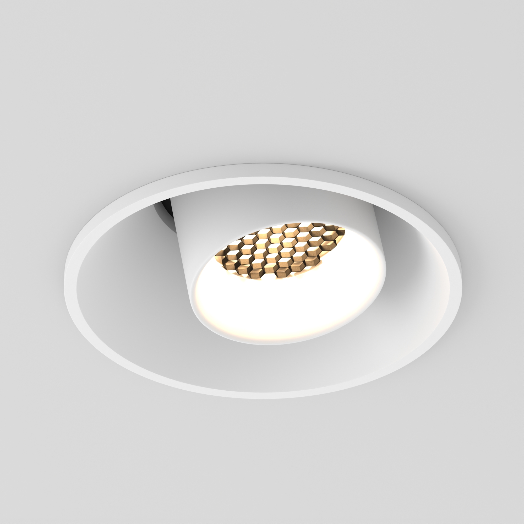 Светильник безрамочный DL-ROTARA-R63-6W Warm3000 (Белый RAL9003, 50 deg, 230V) (Arlight, IP20 Металл, 5 лет)