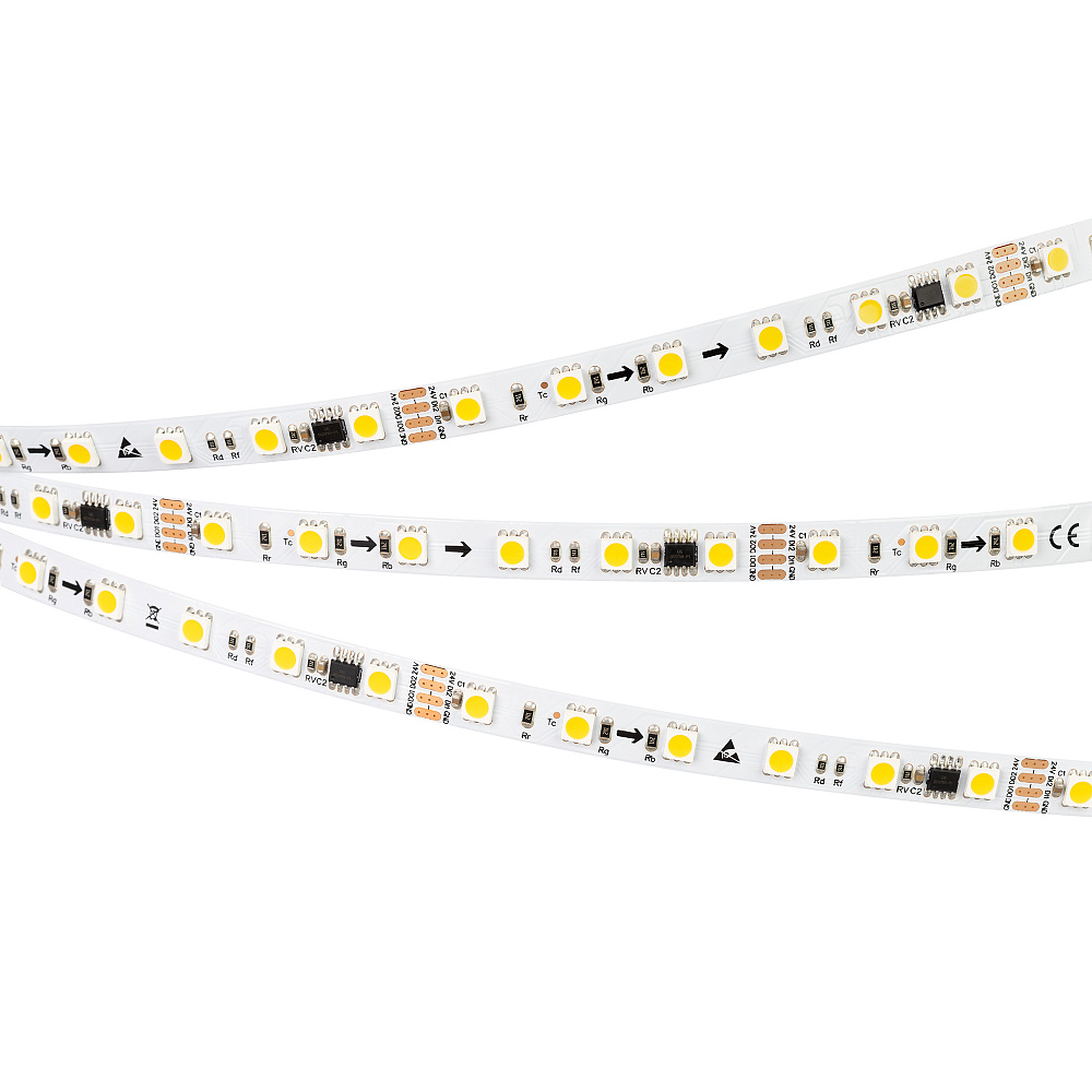 Arlight SPI B60 — Гибкая светодиодная лента — SPI_MONO [каналы: 30; протокол: SPI; питание, В: 24.0; ширина, мм: 10.0]