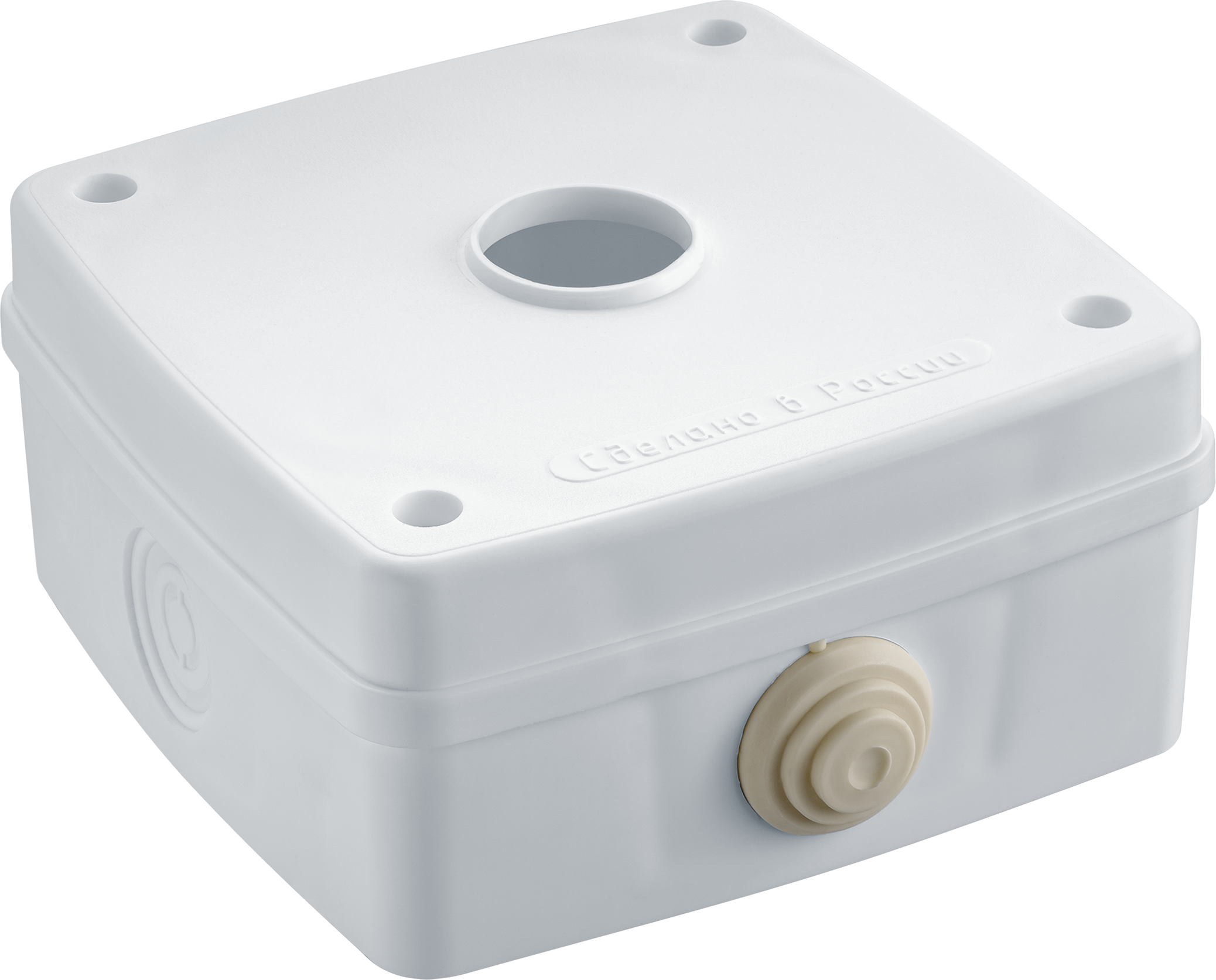 Коробка Navigator 93 489 NSS-СDB-01-WH монтажная для видеокамер