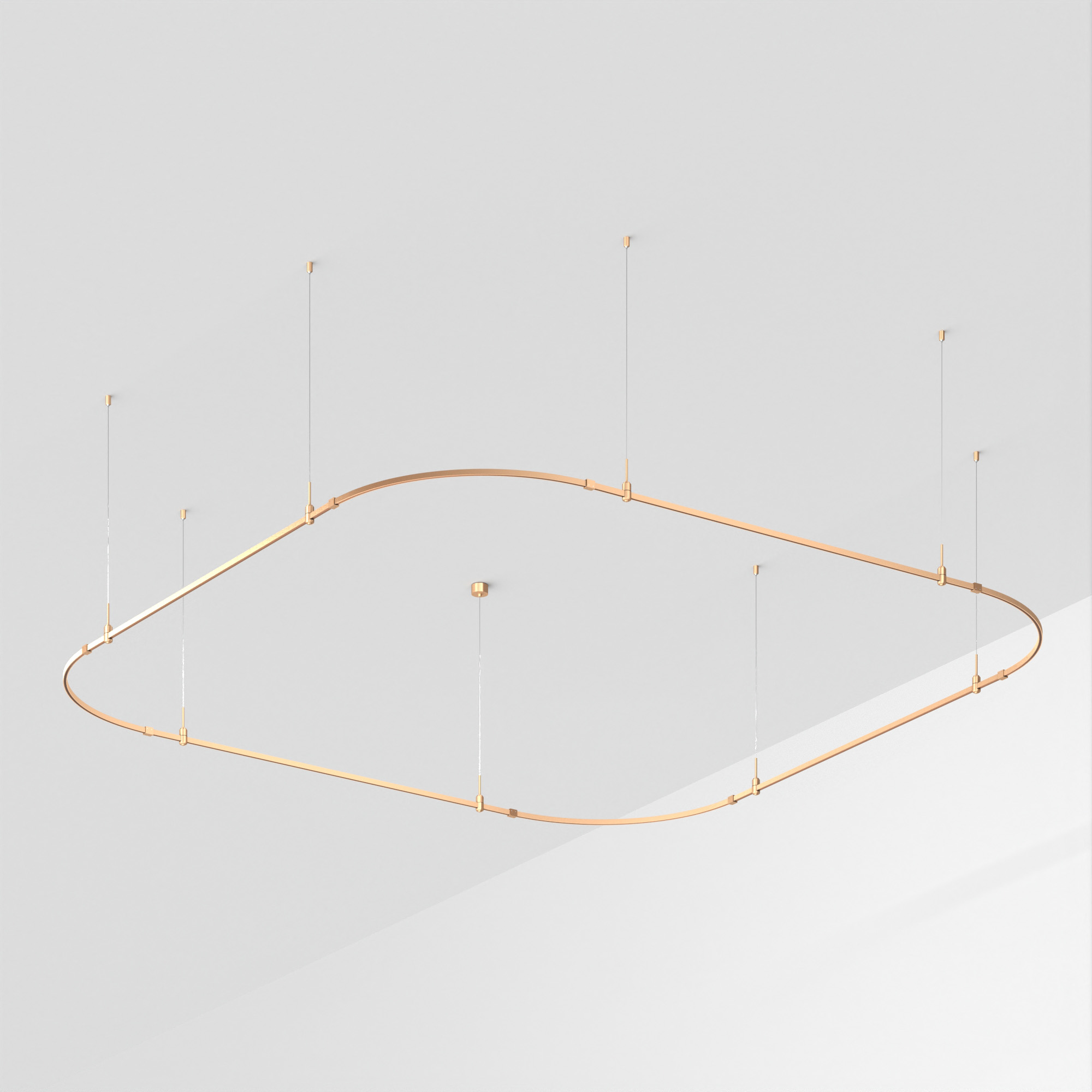 Arlight ART-APRIORI-QUADRAT-SOFT-HANG-3500x3500 — Шинопровод (Накладной) (комплектная альтернатива: Подвесной)