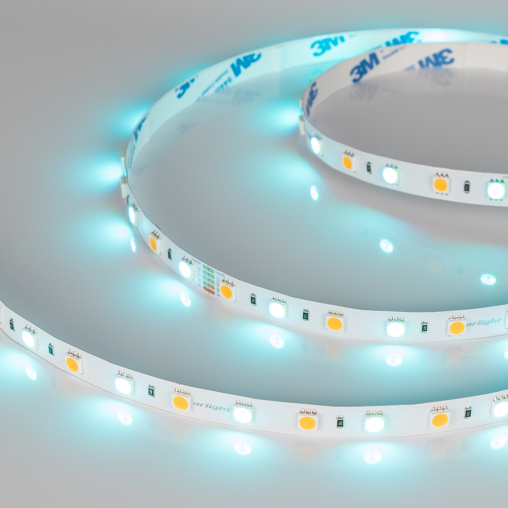 Arlight RT B60 — Гибкая светодиодная лента — RGBW [каналы: 4; питание, В: 24.0; ширина, мм: 10.0]