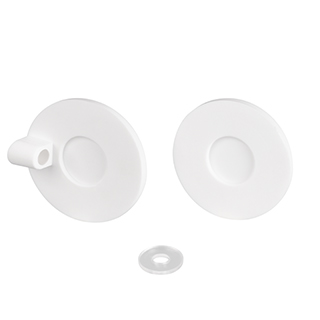 Arlight MOONLIGHT ROUND-40 CAP-SIDE-L-SET — Заглушка с отверстием левая